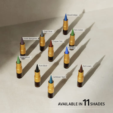 SoulTree Ayurvedic Kajal | Voilet Bainganee Kajal 012 | Purple Shade | Enriched with 100% Organic Ghee, Almond Oil & Camphor | Soothe, Cool & Nourish Eyes | 3gm